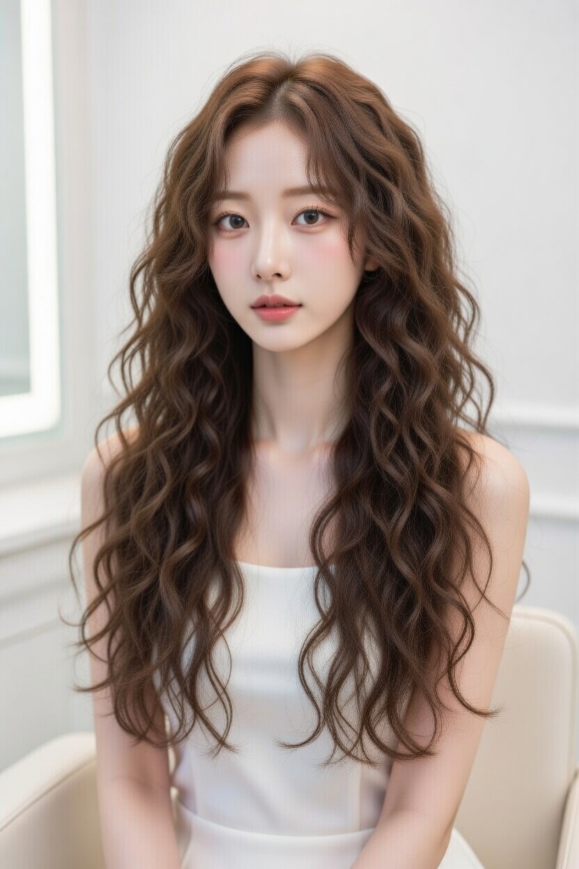 헤어 포트폴리오 예시